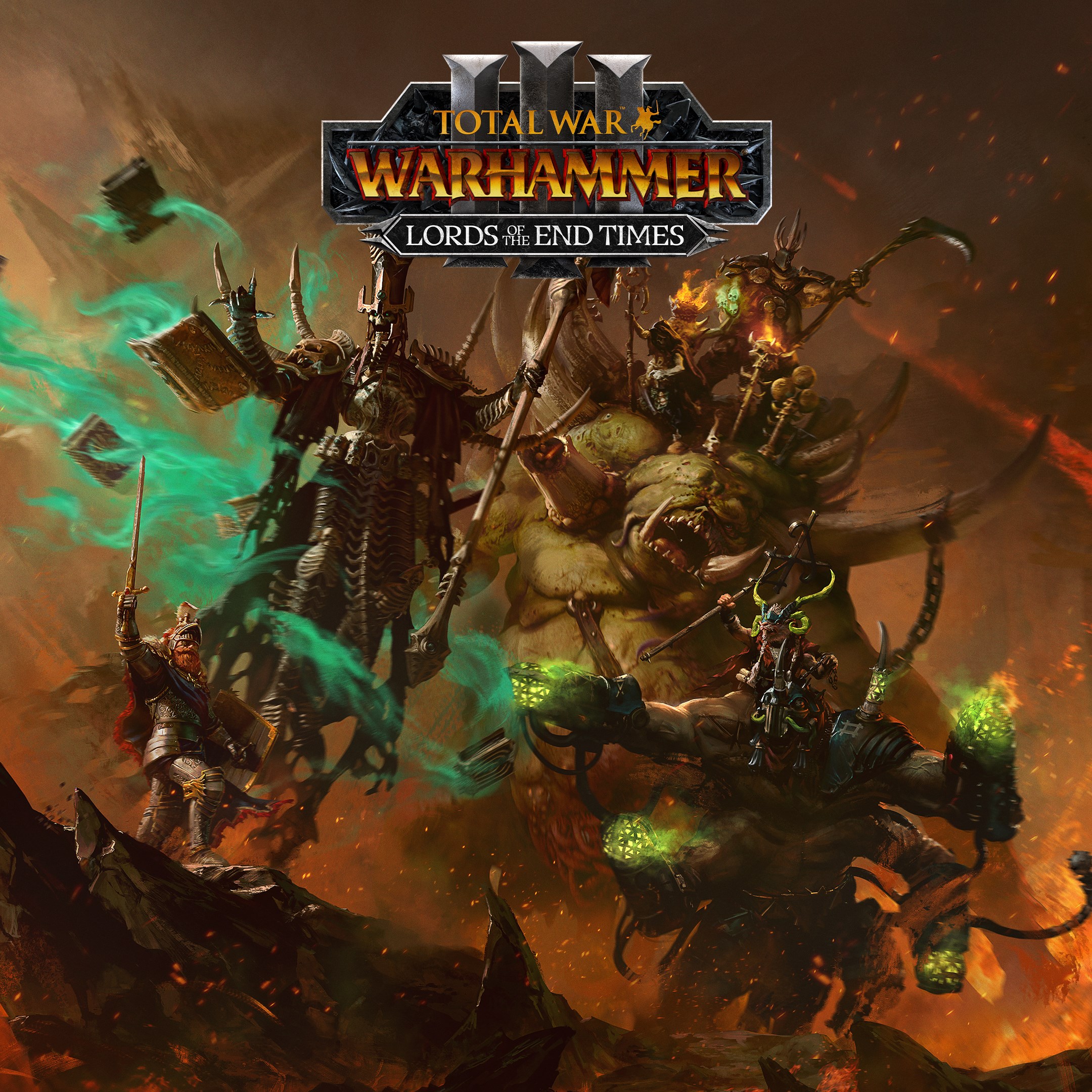 Lords of the End Times desata su ofensiva en Total War: Warhammer III