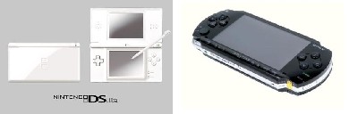 Nintendo DS Lite y PSP