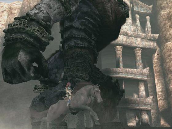 Pulsa aqui para ver la imagen a tamao completo
 ============== 
Shadow of the Colossus (Play Station 2)
Palabras clave: Shadow of the Colossus (Play Station 2)