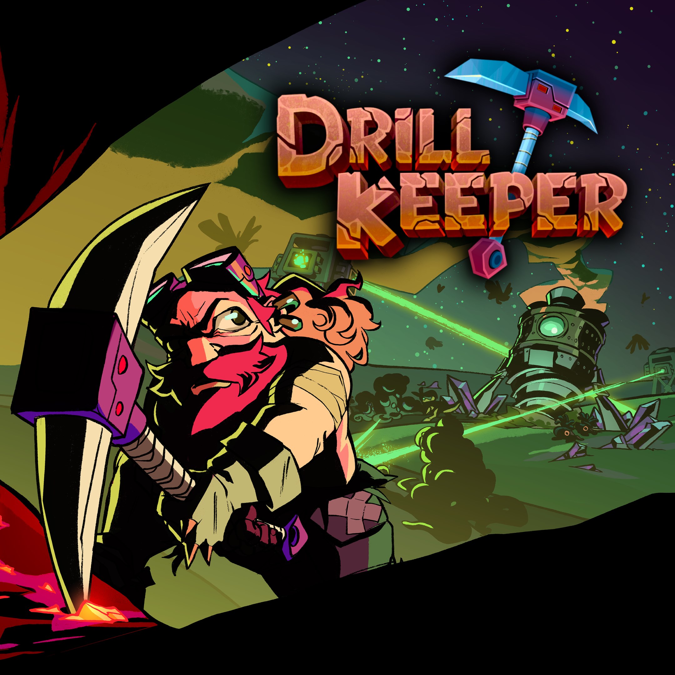 Drill Keeper nos obliga a proteger cada tesoro que saquemos de las profundidades