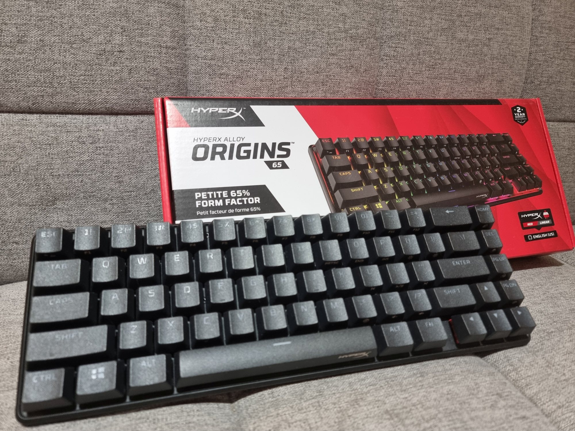 Pulsa aqui para ver la imagen a tamao completo
 ============== 
HyperX Alloy Origins 65
